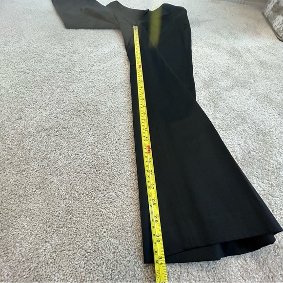 NYGARD black satin effect trouser dress pants sz 10 - Picture 9 of 10